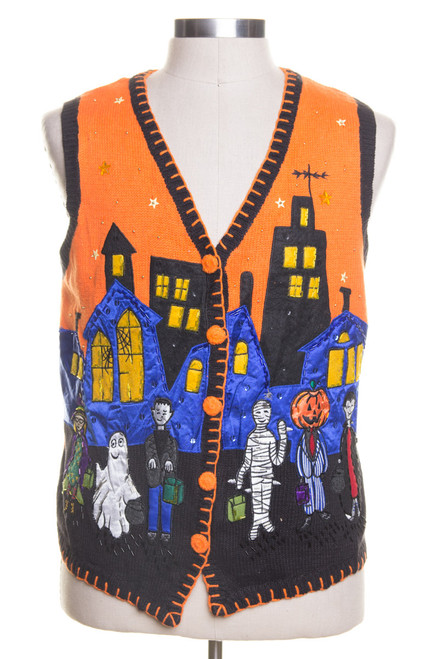 Vintage Halloween Sweater 187