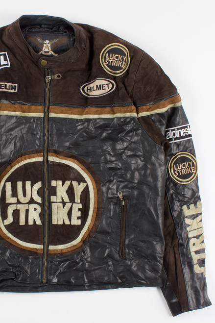 Lucky Strike Motorcycle Racing Jacket 22