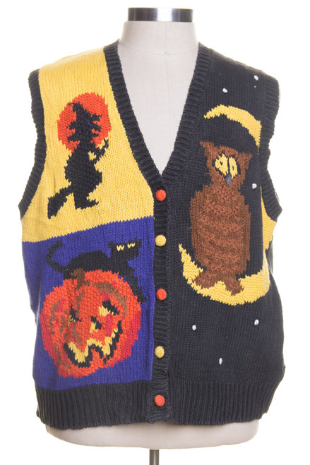 Vintage Halloween Sweater 198