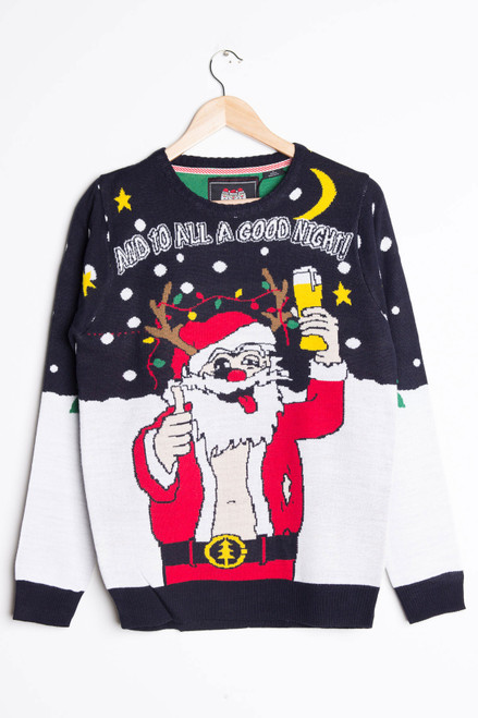 To All A Good Night Ugly Christmas Sweater