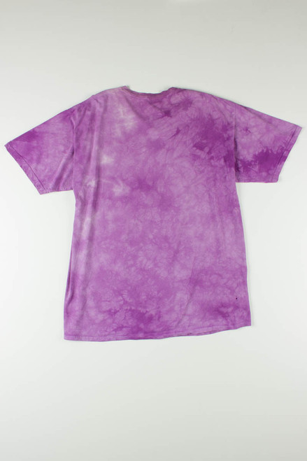 Purple Wolf Tie Dye Tee