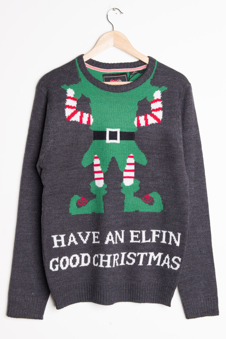 Elfin Good Christmas Sweater