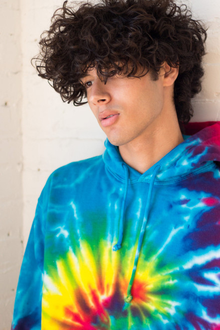 Rainbow Tie Dye Hoodie