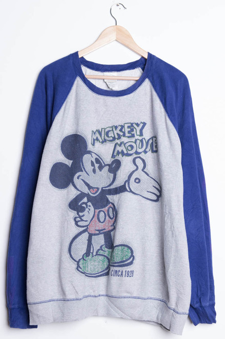 Baseball Mickey Mouse Sweatshirt