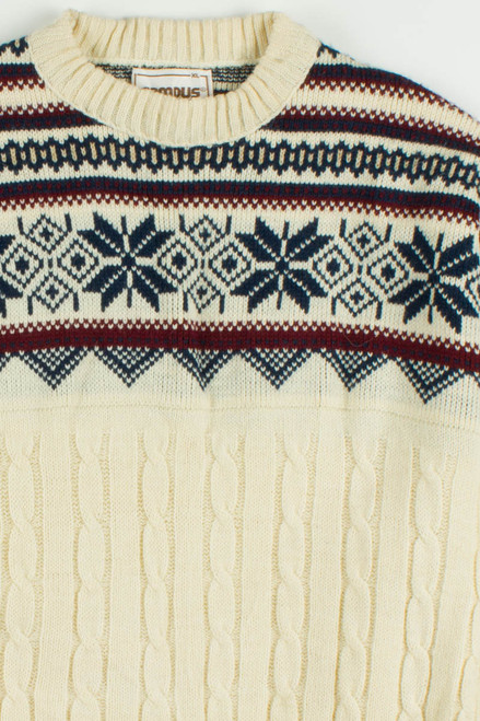 Vintage Fair Isle Sweater 87