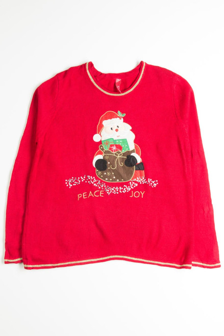 Red Ugly Christmas Pullover 49904