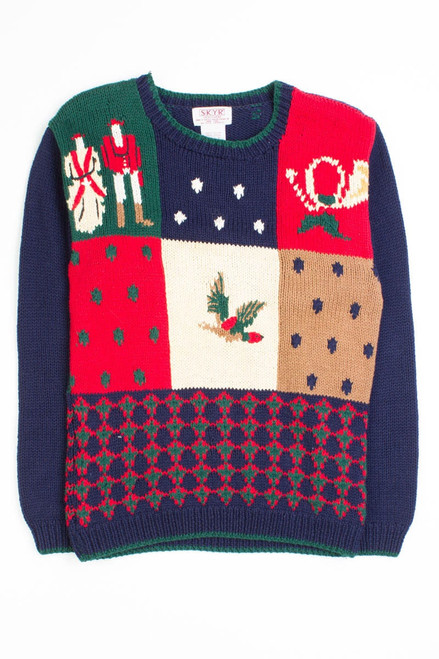 Blue Ugly Christmas Pullover 50149