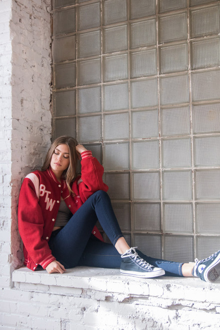 Vintage Panther Letterman Jacket