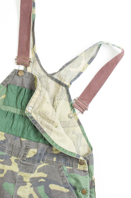 Detailed Camo Overalls