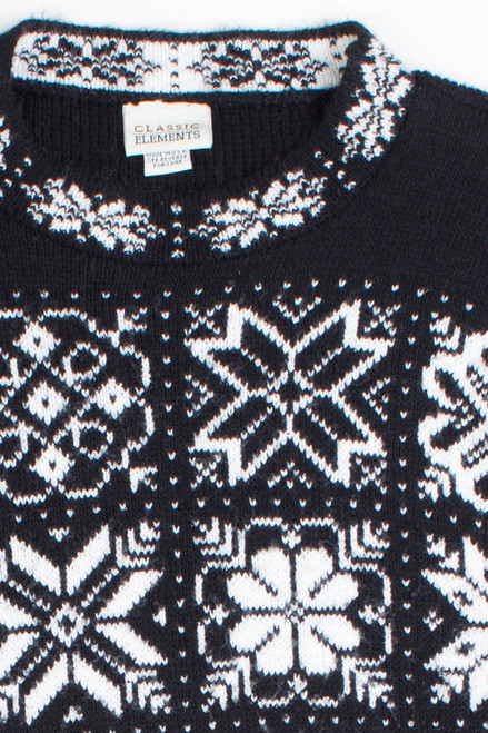 Black Ugly Christmas Pullover 50321