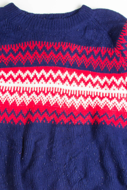 Vintage Fair Isle Sweater 123