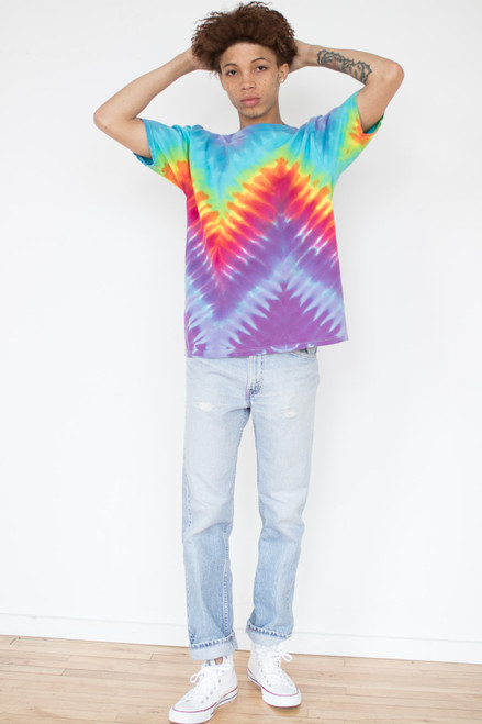 Chevron Tie Dye Tee