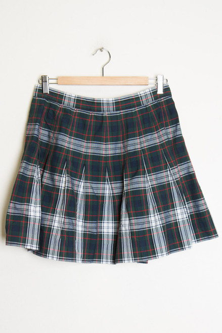 Green Plaid Kilt