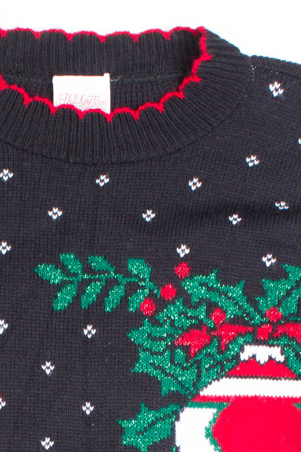 Black Ugly Christmas Pullover 50297