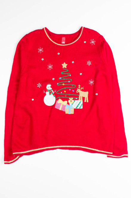 Red Ugly Christmas Pullover 50452
