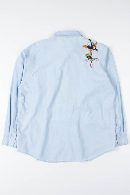 90s Looney Tunes Chambray Shirt