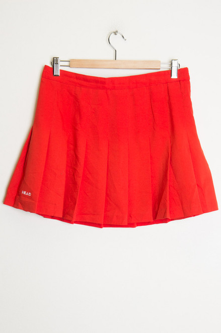 Red Tennis Skirt