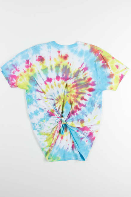 Back Knot Tie Dye Tee