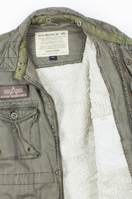 Alpha Industries Sherpa Lined Field Coat