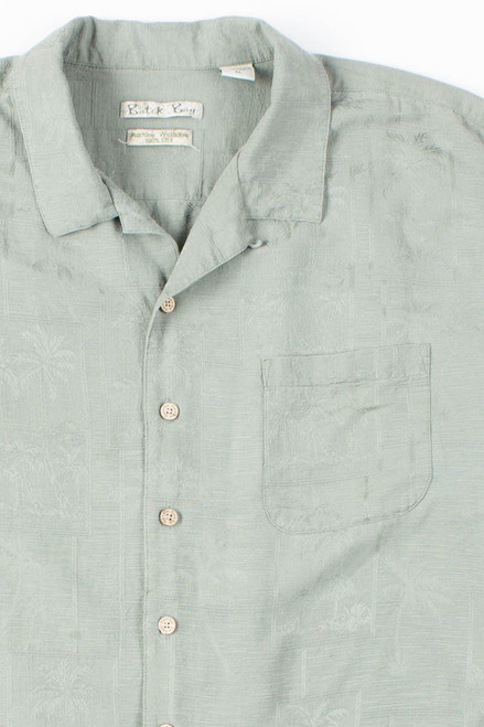 Muted Green Vintage Hawaiian