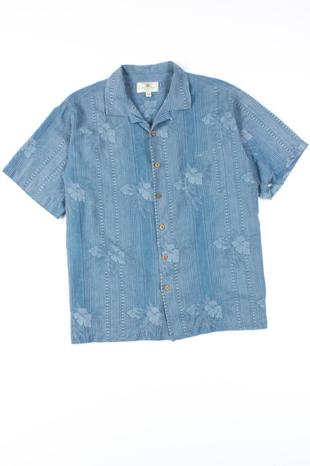 Dusk Blue Vintage Hawaiian