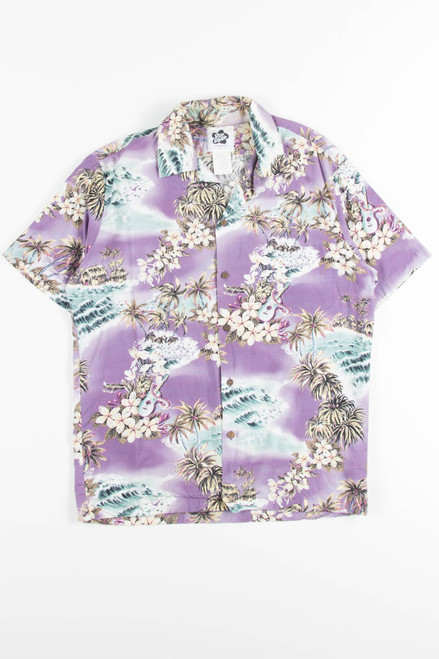 Purple Ukulele Vintage Hawaiian