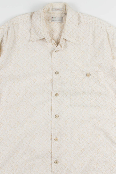 Pastel Checkered Vintage Button Up Shirt