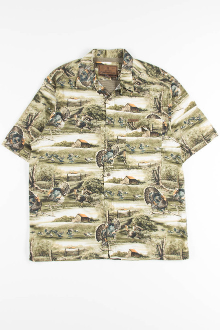 Wild Turkey Vintage Button Up Shirt
