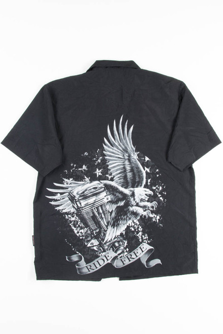 Ride Free Eagle Rave Y2K Shirt