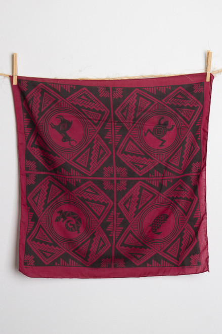 Southwest Pattern Print - Red