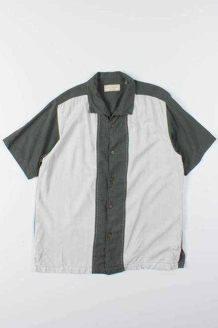 Grey Solid Vintage Hawaiian