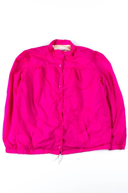 Hot Pink Coach Jacket