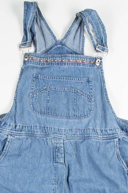 Embroidered Overalls