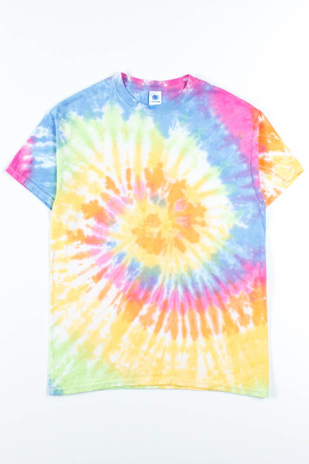 Pastel Rainbow Tie Dye Shirt