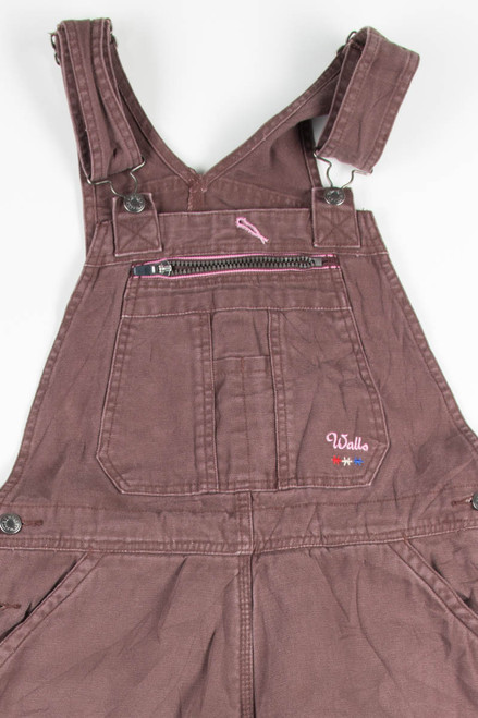 Brown Lined Walls Overalls