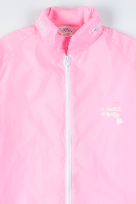 Pink Hawaii Windbreaker