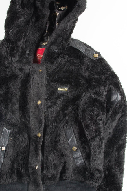 Faux Fur Bomber Jacket