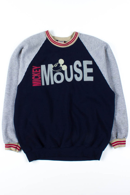 Block Letter Mickey Sweatshirt