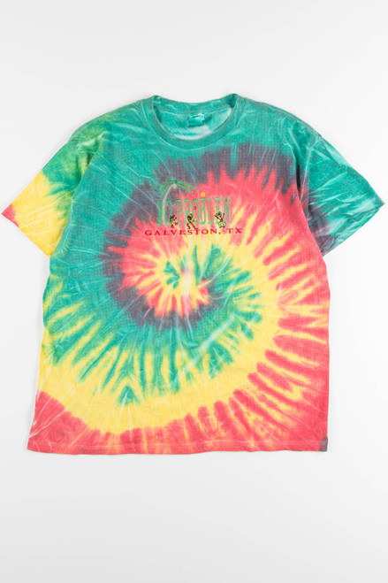 Galveston Texas Tie Dye Tee