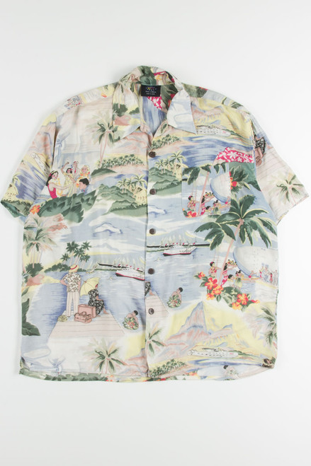 Island Vacation Vintage Hawaiian