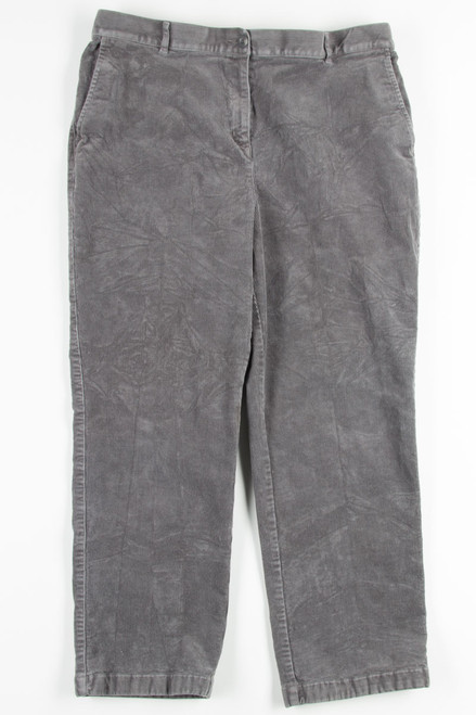 Grey L.L. Bean Corduroy Pants