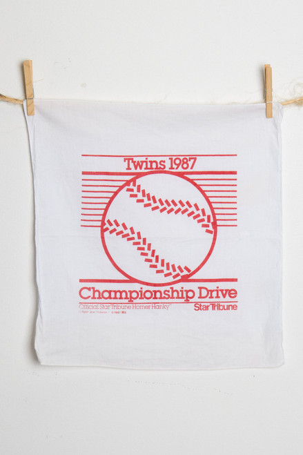 Minnesota Twins 1987 Homer Hanky