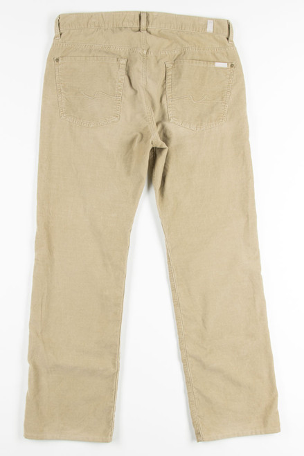 Tan Corduroy Pants 4