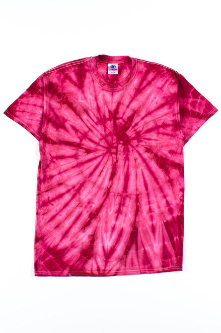 Maroon Tie Dye Shirt