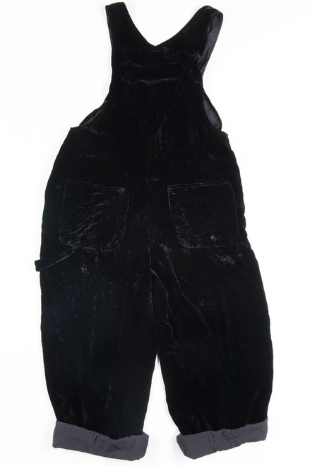 Black Velvet Vintage Overalls