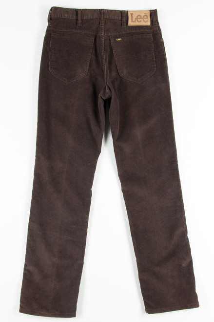 Brown Lee Corduroy Pants