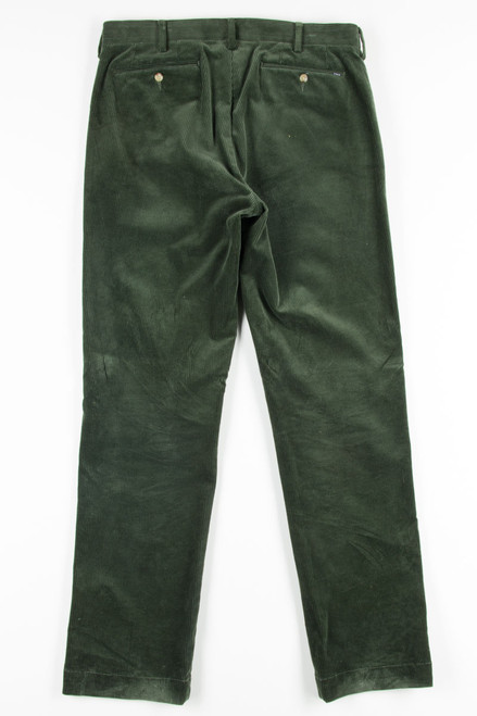 Green Polo Ralph Lauren Corduroy Pants