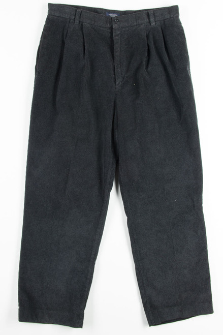 Black Dockers Corduroy Pants