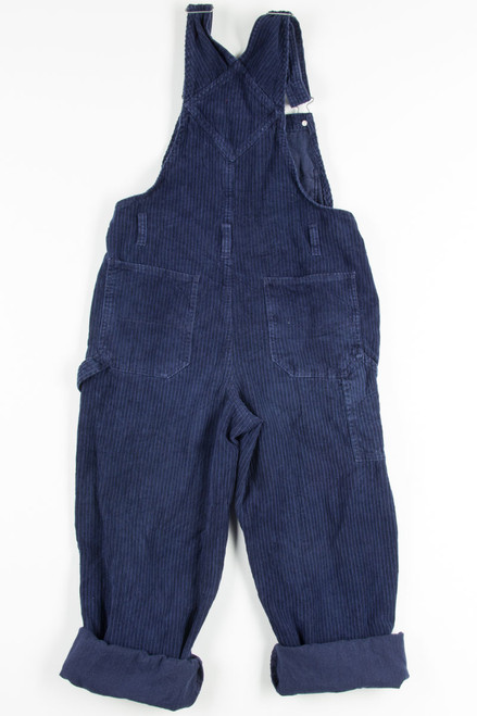 Blue Corduroy Overalls