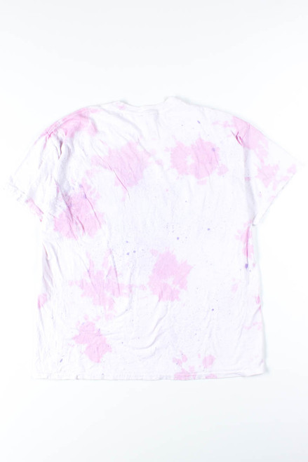 Pink & Purple Spots Weed Tee (X-Large)